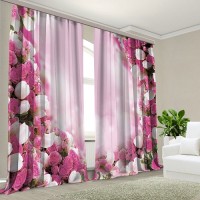 Комплект штор Роуз печать 150*270 (2)