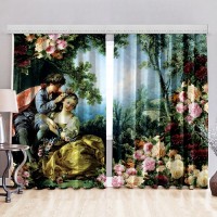 Комплект фотоштор Любовь 150*270 (2) +/-2%