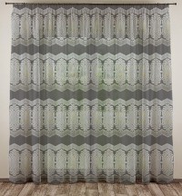 Тюль жаккард Очарование серый 300*270 +/-2%