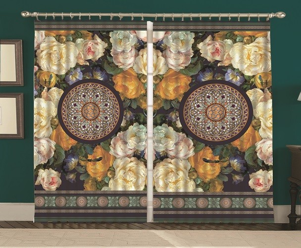 Комплект шторы Моренэ  150*270 (2) + тюль 150*270 (2)