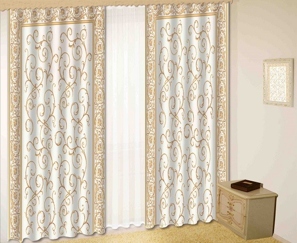 Комплект шторы Фатима 150*270 (2) + тюль 150*270 (2)