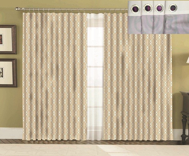 Комплект штор Ажур, печать 150*270