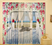 Комплект шторы 150*250 (2)+ тюль  Аделаида  150*250 (2)