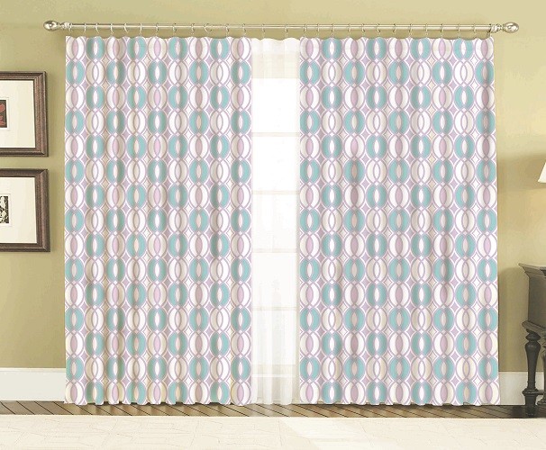 Комплект штор Кружки 150*270 (2)