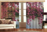 Комплект шторы  с прихватами Сакура 150*270 (2)