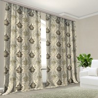 Комплект штор жаккард Корона золото 150*270 (2)+/-3%