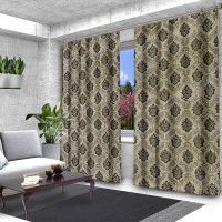 Комплект штор жаккард Богема беж 150*270 (2)+/-3%