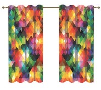 Комплект штор, Яркий кубизм, печать 150*270