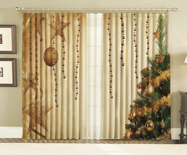 Комплект штор Звезды 150*270 (2)