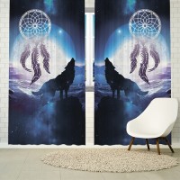 Комплект штор Новолуние 150*270 (2) +/- 2%