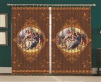 Комплект Тюль  Аурель шоколад 150*270 (2)