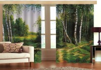 Комплект штор Береза  150*270 (2) + тюль 150*270 (2)