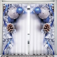 Комплект фотоштор Блестки 145*270 (2шт) +/-3%
