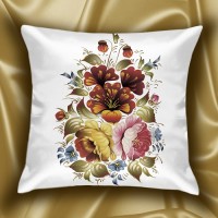 Подушка Весеннее жостово (1шт) 45*45 +/- 2%