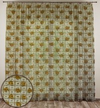 Тюль Весенняя Радость оранжевая 300*270 +/-3%