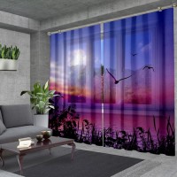 Комплект фототюль На закате 145*260 (2) +/- 3%