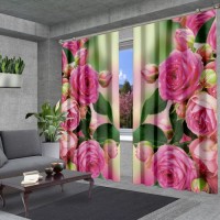 Комплект штор блекаут Благоухание роз 150*260 (2) +/- 3%