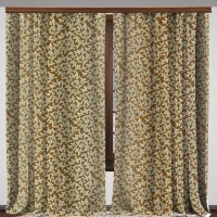 Комплект штор Виктория золотой 150*270 +/-2%