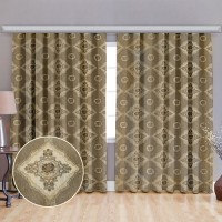 Комплект штор жаккард Беж 150*270 (2) +/-5%