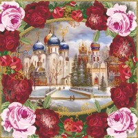 Подушка Розы (1шт) 45*45 +/- 2%